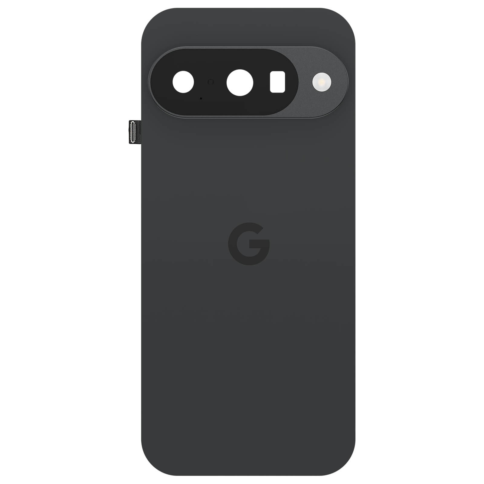 Cache arrière Google Pixel 10 noir avec protection objectif intégrée