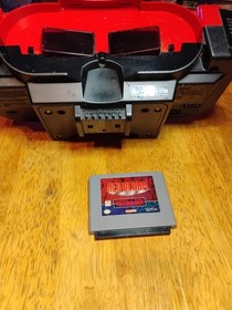 Virtual Boy Console with RED ALARM Game and Nintendo CONSOLE FOR PARTS OR REPAIR