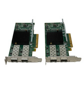 Lot of 2 Silicom PE210G2SPI9A-XR Dual Port 10GB SFP Adapter Low Profile