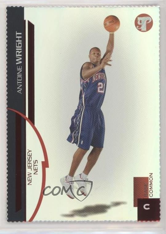 2005-06 Topps Pristine Die-Cut /50 Antoine Wright #115 Rookie RC dq2