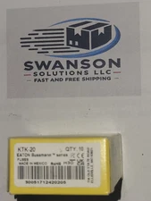 Cooper Bussmann KTK-20 Limitron Fuses - Box of 10