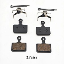 2/4/12Pairs Road Bike Semi-Metal Disc Brake Pads for Shimano XTR M9100, DEORE XT