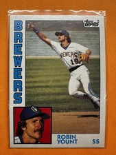 1984 Topps #10 Robin Yount. Set Break Mint Gem