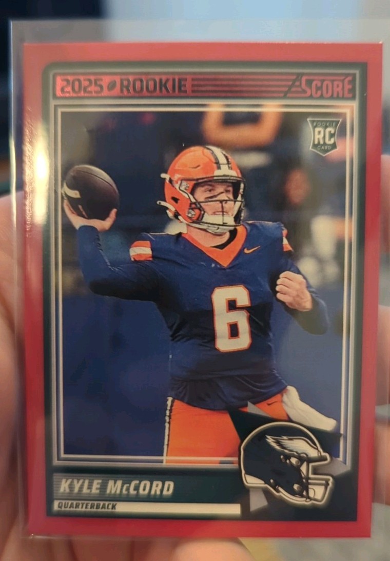 2025 Score - Rookies Kyle McCord #73 Red (RC)