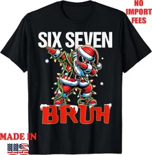 Six Seven Burh Santa Christmas 6 7 Meme T-Shirt, UNISEX Adult Kid Tee