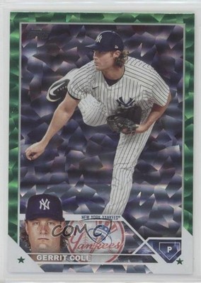 2023 Topps Series 1 Green Foil 246/499 Gerrit Cole #45 0u3s