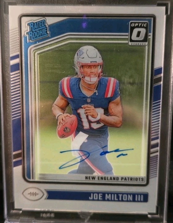 Joe Milton III 2024 Panini Donruss Optic - Rated Rookie #255 Autographs /325