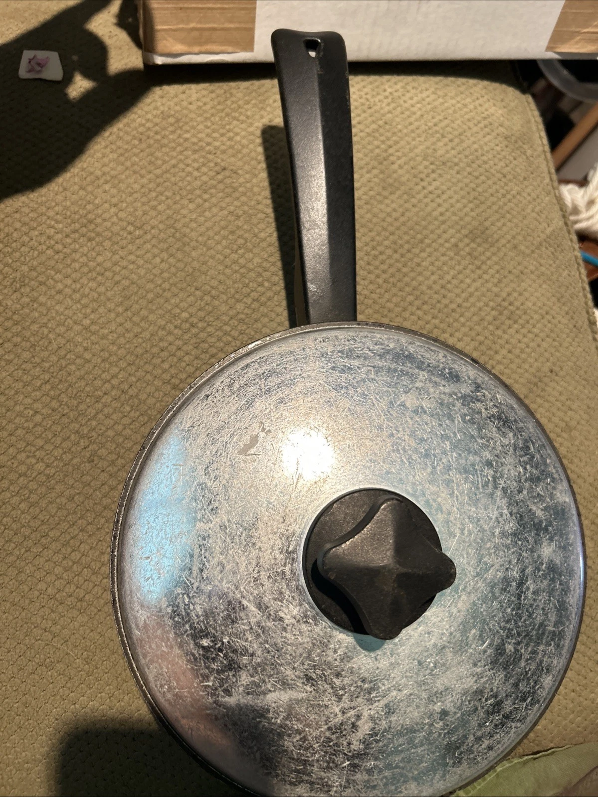 Vintage Miracle Maid cookware 8" sauce fry pan West Bend Aluminum