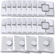 16-Pack Pet Food Desiccant Bag, Compatible with Petlibro Automatic White 