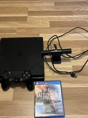 Sony PlayStation 4 Slim 500GB Spielekonsole + PS4 Kamera + 1 Spiel