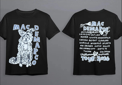 Mac Demarco Tour 2025 T-shirt Unisex Heavy Cotton Reprint All Sizes