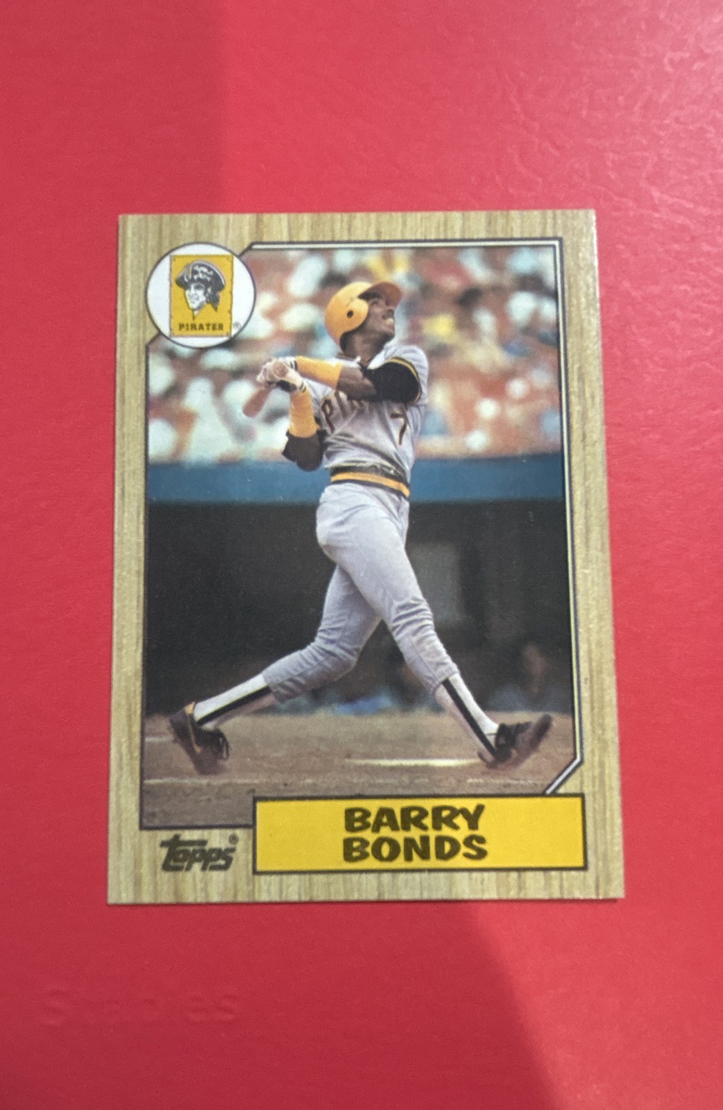 1987 Topps - Barry Bonds #320 Tiffany (RC)