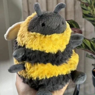 Jellycat Albee Bee Plush Toy in Yellow 6.3 Inches Soft Polyester