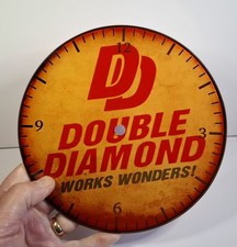 8 Inch DOUBLE DIAMOND Glass Clock Face 