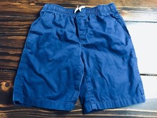 Lands' End Shorts, Boys Youth Size Medium, Navy Blue, Pockets, Casual