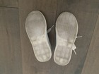 Rare!! White Leather Sneakers Shoes Embroidery Toddler Girl’s Sz 10/ 29cm Easter — photo 8