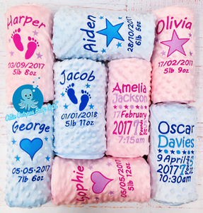 personalised baby blankets ebay
