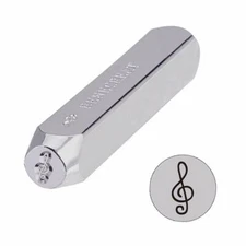 Steel Stamp Punch Tool Steel Design Embellish Metal Plastic Jewelry Blanks Clay