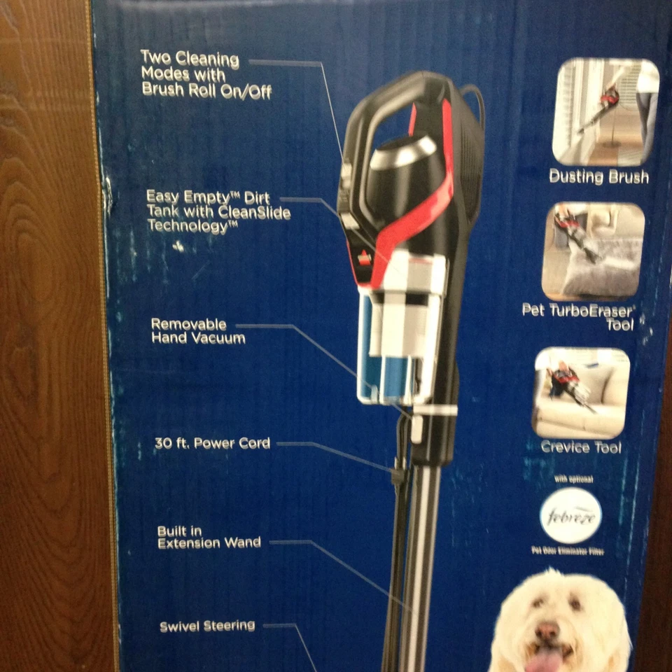 Bissell Cleanview Pet Slim Corded Tangle Free Brush Roll Vacuum - Image 3 of 4
