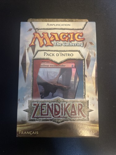 Magic the Gathering MtG TCG Zendikar Amplification (French Pumped Up) Intro Pack - 第 1/2 張圖片