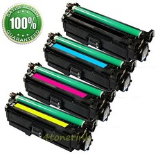 4x Toner Cartridge Set For HP 507A M551 CE400A CE401A CE402A CE403A USA SELLER