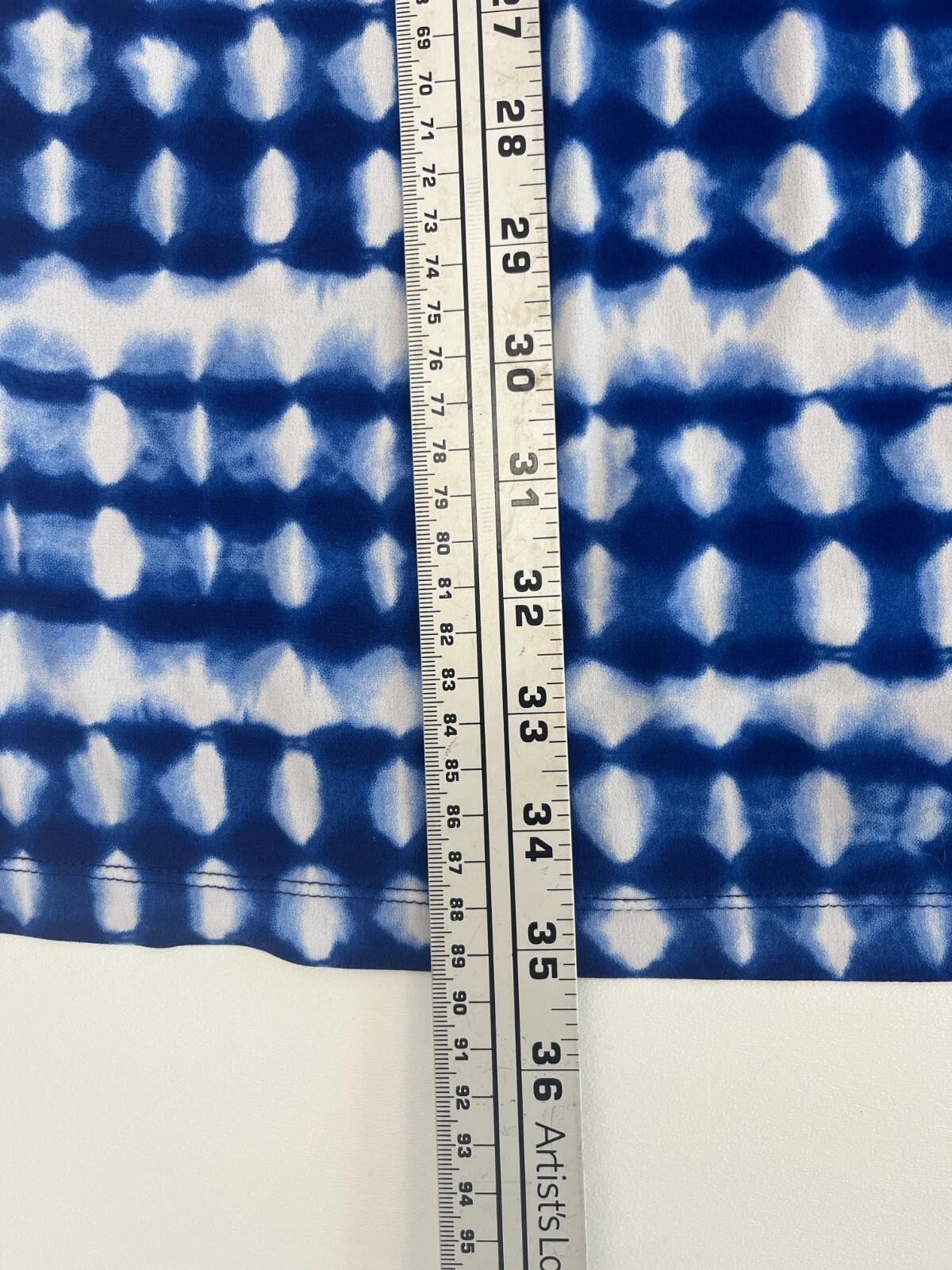 Calvin Klein Women 14 Blue Tie Dye Dress Beach Resort Cruise Pockets thumbnail 11