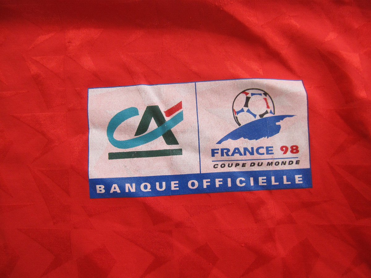 Le maillot de l'équipe de France de football en 1998 - Coupe du monde