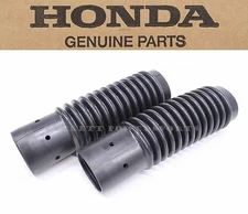 Genuine Honda Fork Boots S 90 CT 90 110 CB 125 Trail Gaiters Cover Boot Set #E49