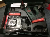 Metabo Battery Drill Hammer Bha 18 With 2x 2.2ah Batteries Metabo Battery Drill Hammer Bha 18 With 2x 2.2ah Batteries