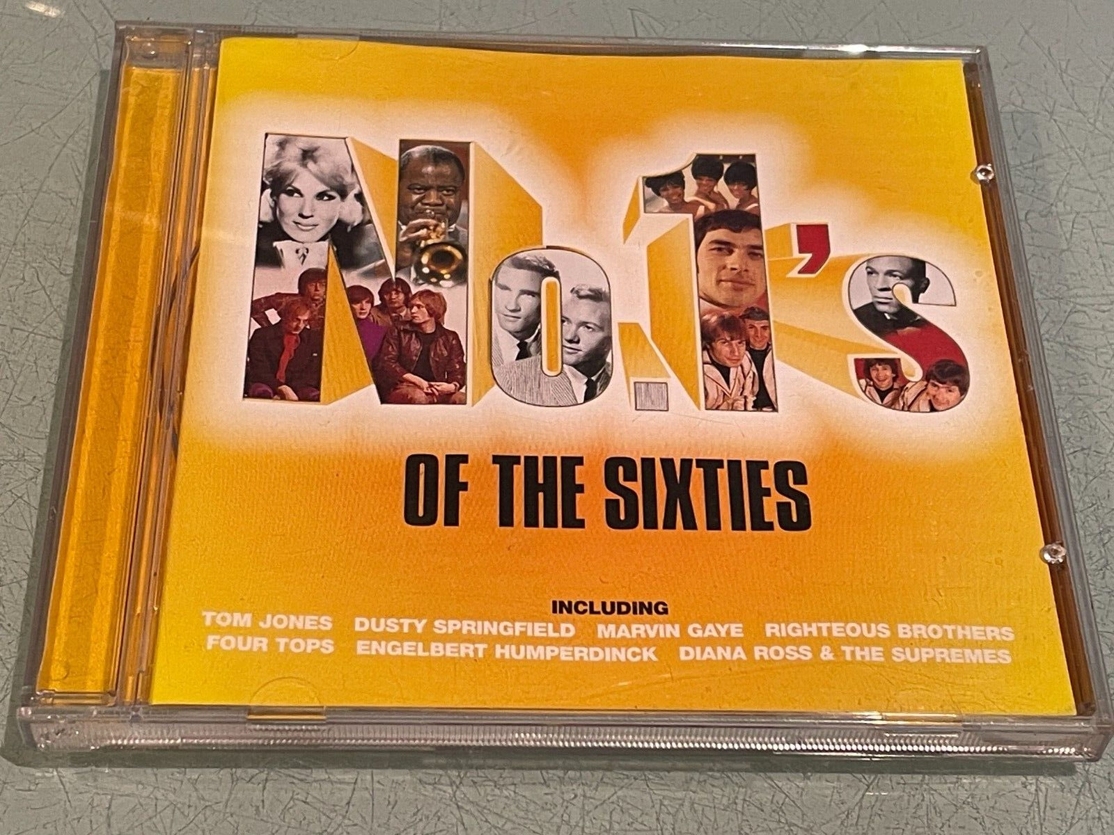 No. 1's of The Sixties - CD Album - 1999 Spectrum Music - 18 Great 60's Tracks