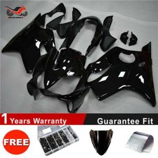 Black Injection Fairing Kit w/ Bolts For Honda CBR600 F4I 2004-2007 ABS Bodywork
