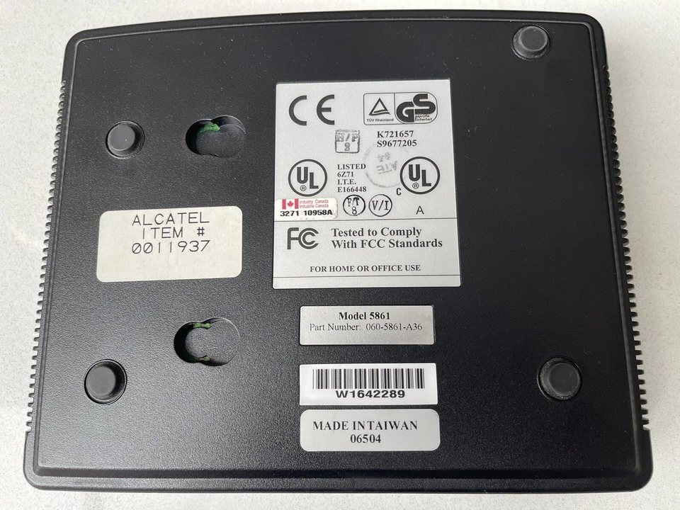 Efficient Networks SpeedStream 5861 4-Port DSL Wired Router 060-5861-A36 - Image 3 of 4