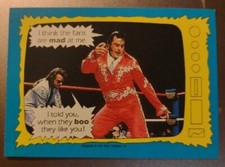 1987 Topps WWF #72 The Superstars Speak WWE Honkey Tonk Man Jimmy Hart 