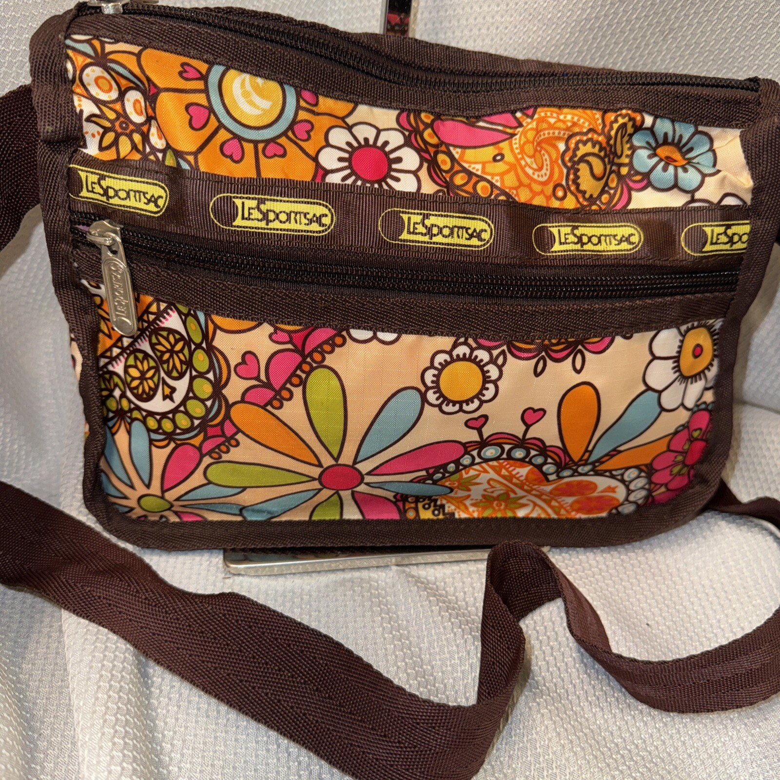 LeSportsac Multicolor Nylon Crossbody eBay