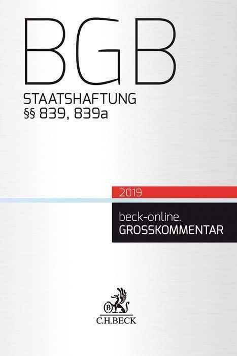 Thumbnail - Bgb Staatshaftung | Buch | 9783406730085