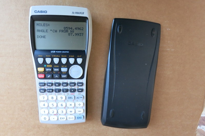 CASIO fx-9860GII Graphic Calculator with Cover