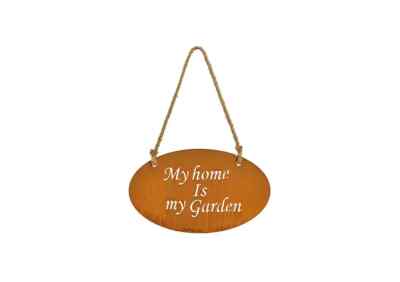 Metallschild 'Gardening' – Vintage-Wanddekoration Mit Zitat, 20,3x30,5 Cm, Für Gartenliebhaber Als Geschenk