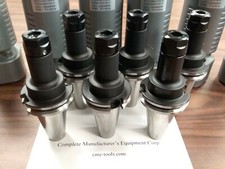6pcs CAT40-ER16-4" COLLET CHUCKS balanced to G2.5/25000RPM B25-CAT40-ER16-4