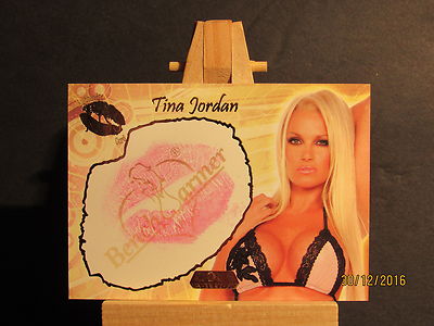 2007 Bench Warmer Gold Kiss #11 Tina Jordan