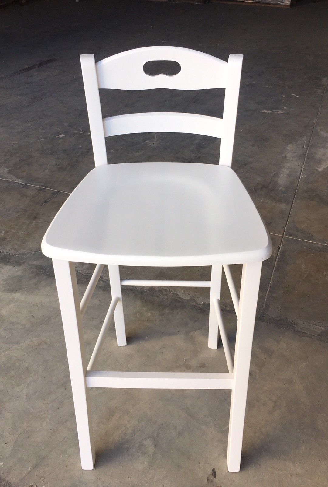 SEDIA SGABELLO SNACK SCHIENALE BIANCO MASSELLO PIZZERIA PUB RISTORANTE 6 2024