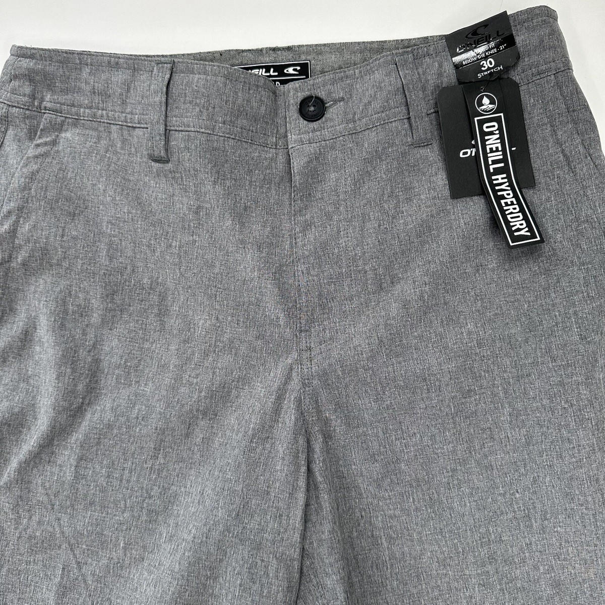専用ページ❷ O'Neill Mens Hybrid Hyperdry Gray Stretch Board Shorts Size 30