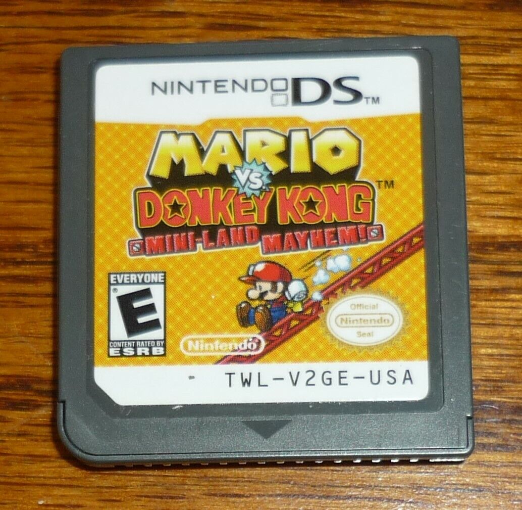 Nintendo DS game: Mario VS Donkey Kong Mini-Land Mayhem, TESTED,  Guaranteed!