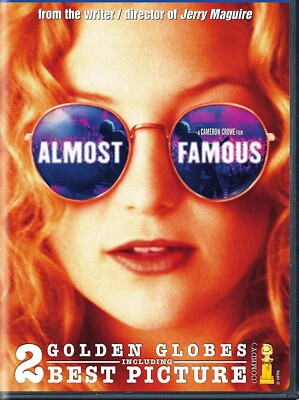 Almost Famous with Kate Hudson (DVD)- You Can CHOOSE WITH OR WITHOUT A CASE