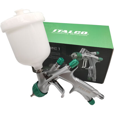 USA brand Original ITALCO SHINE 1 H.V.L.P SPRAY GUN SPRAY GUN 1.3 tip 600ml cup