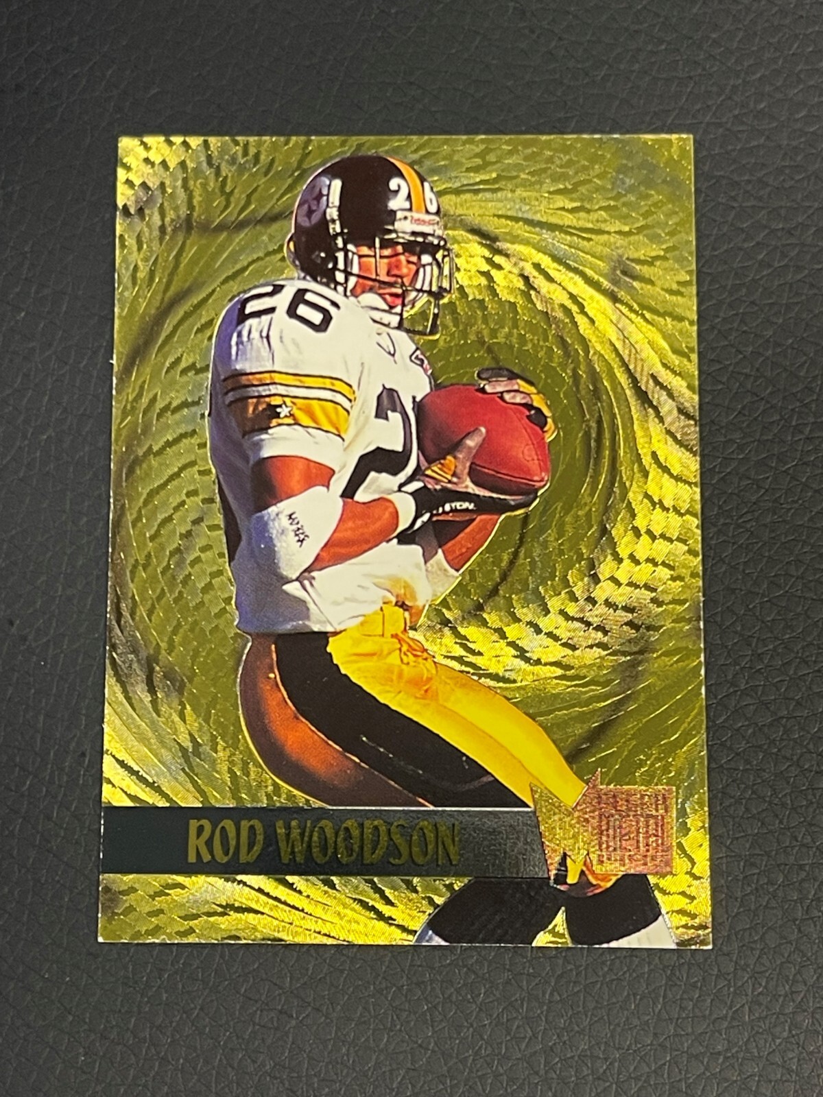 1995 Fleer Metal #17 Rod Woodson Gold Blasters