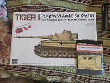 Rye Field 1/35 Tiger I Initial Prod Early 1943 N African Front 5001U VOYAGER BIN