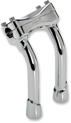 Biltwell Inc. Murdock Pullback Risers - 8in. - Chrome - MP-008-HD-CP