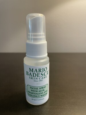 Mario Badescu Facial Spray with Aloe, Adaptogens and Coconut Water 1 fl oz 29 ml