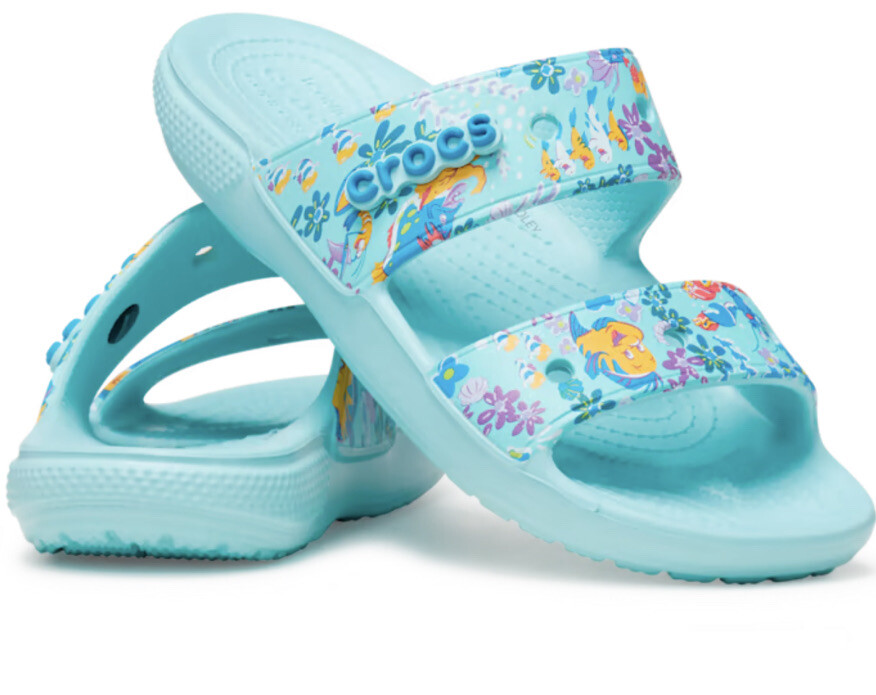Crocs Vera Bradley Disney Little Mermaid Slides‎ Sandals Men’s Sz 11 NEW Vera Bradley & Disney LITTLE MERMAID ARIEL Crocs Slides  main image 3