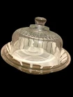 Vtg Pyrex MCM Cheese Dome Or Small Cake Holder With Underplate